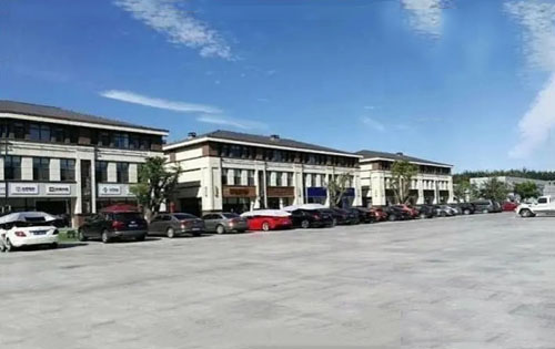 红庄国际文化保税创新园内景